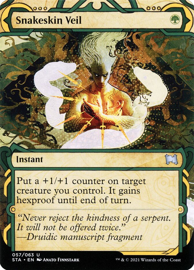 Snakeskin Veil 57/63 (Strixhaven: Mystical Archives)  - Foil | Good Games Cannington