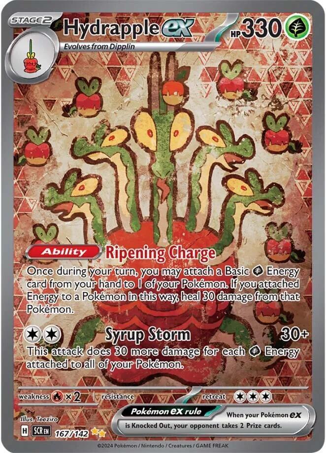 Hydrapple ex 167 142 167/142 (SV07: Stellar Crown)  - Holofoil | Good Games Cannington