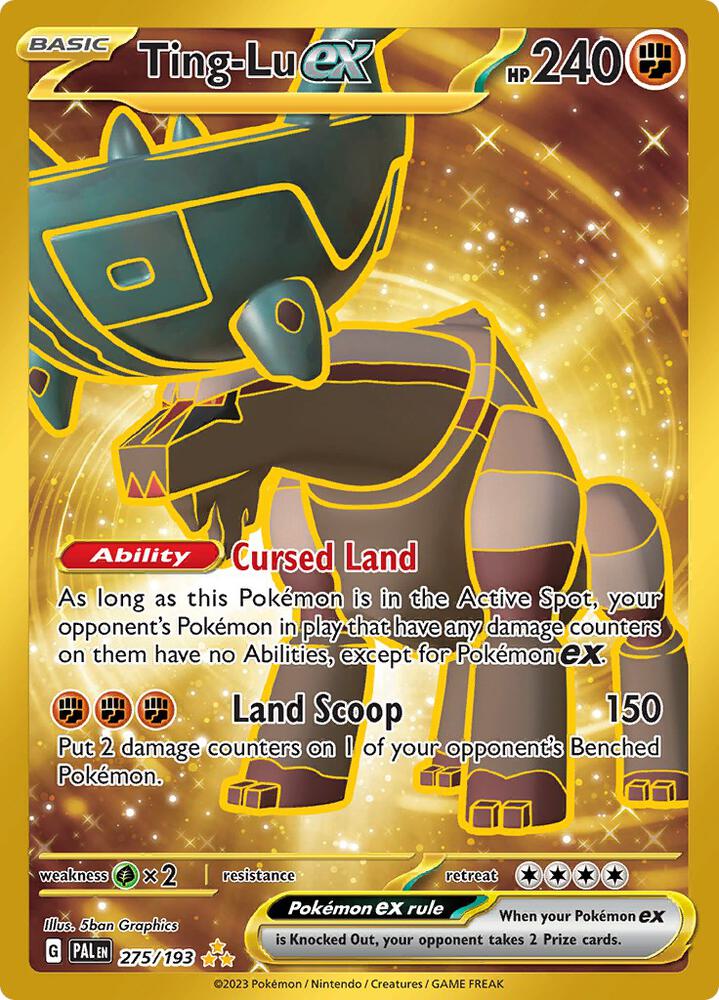 Ting Lu ex 275 193 (SV02: Paldea Evolved)  - Holofoil | Good Games Cannington