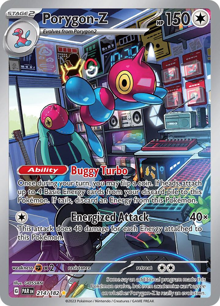 Porygon Z 214 182 214/182 (SV04: Paradox Rift)  - Holofoil | Good Games Cannington