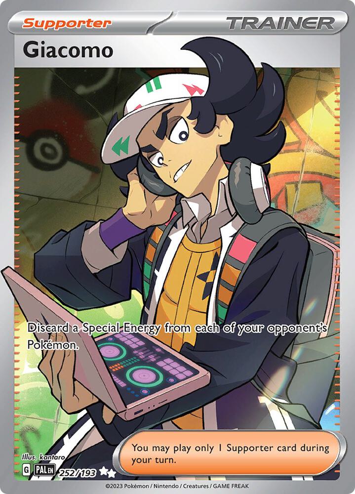 Giacomo 252/193 (SV02: Paldea Evolved)  - Holofoil | Good Games Cannington
