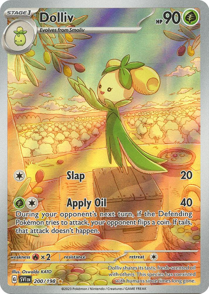 Dolliv 200/198 (SV01: Scarlet & Violet Base Set)  - Holofoil | Good Games Cannington