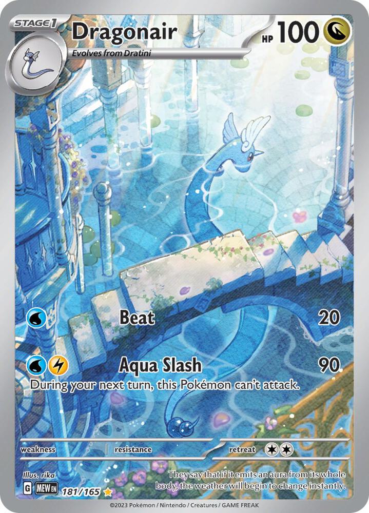 Dragonair 181/165 (SV: Scarlet & Violet 151)  - Holofoil | Good Games Cannington