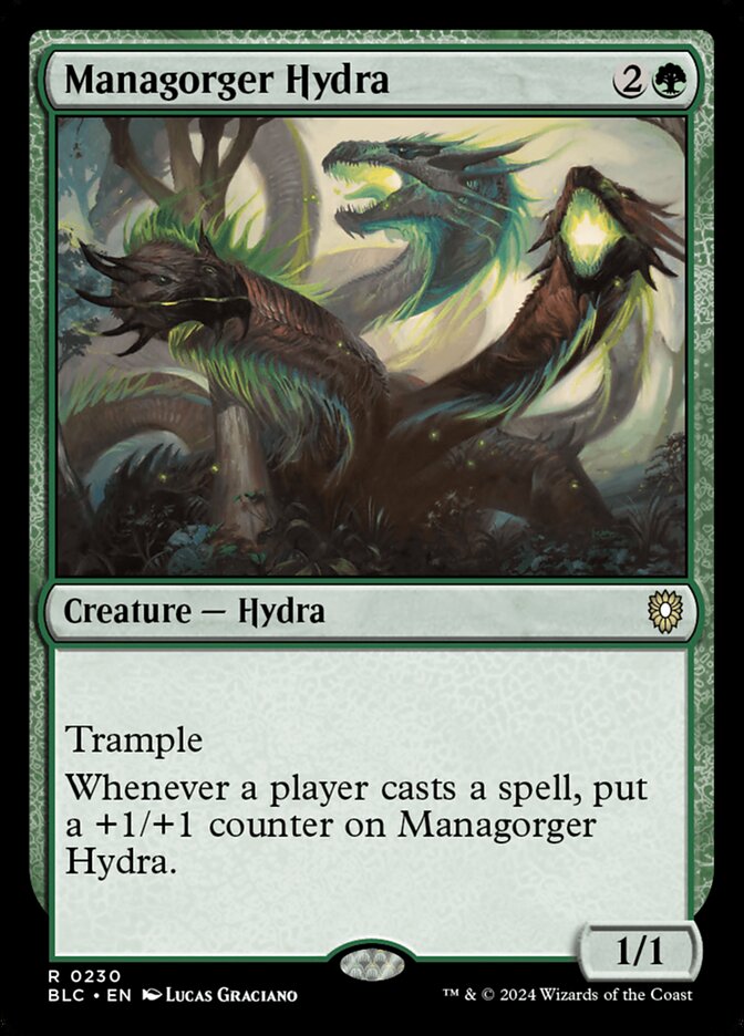 Managorger Hydra 230 (Commander: Bloomburrow)  | Good Games Cannington