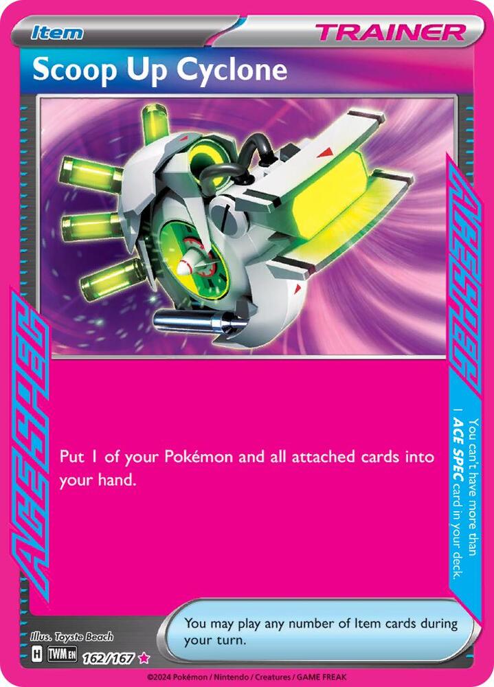 Scoop Up Cyclone 162/167 (SV06: Twilight Masquerade)  - Holofoil | Good Games Cannington