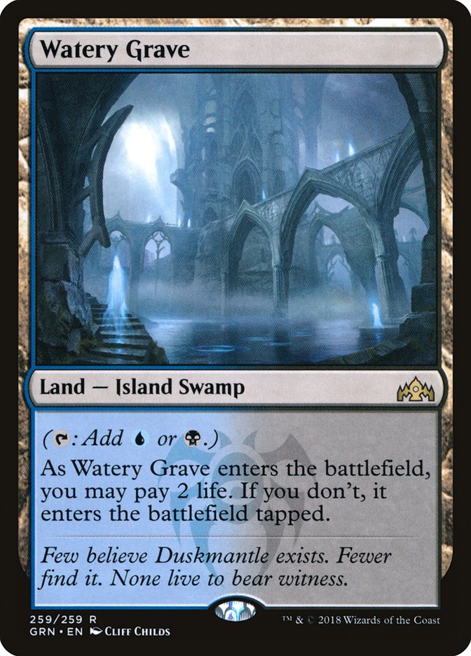 Watery Grave 259/259 (Guilds of Ravnica)  | Good Games Cannington