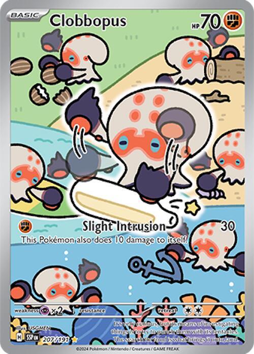 Clobbopus 207/191 (SV08: Surging Sparks)  - Holofoil | Good Games Cannington