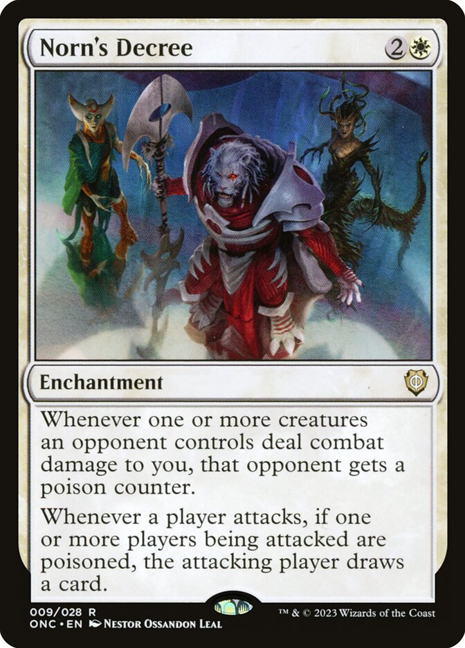 Norn's Decree 9 (Commander: Phyrexia: All Will Be One)  | Good Games Cannington