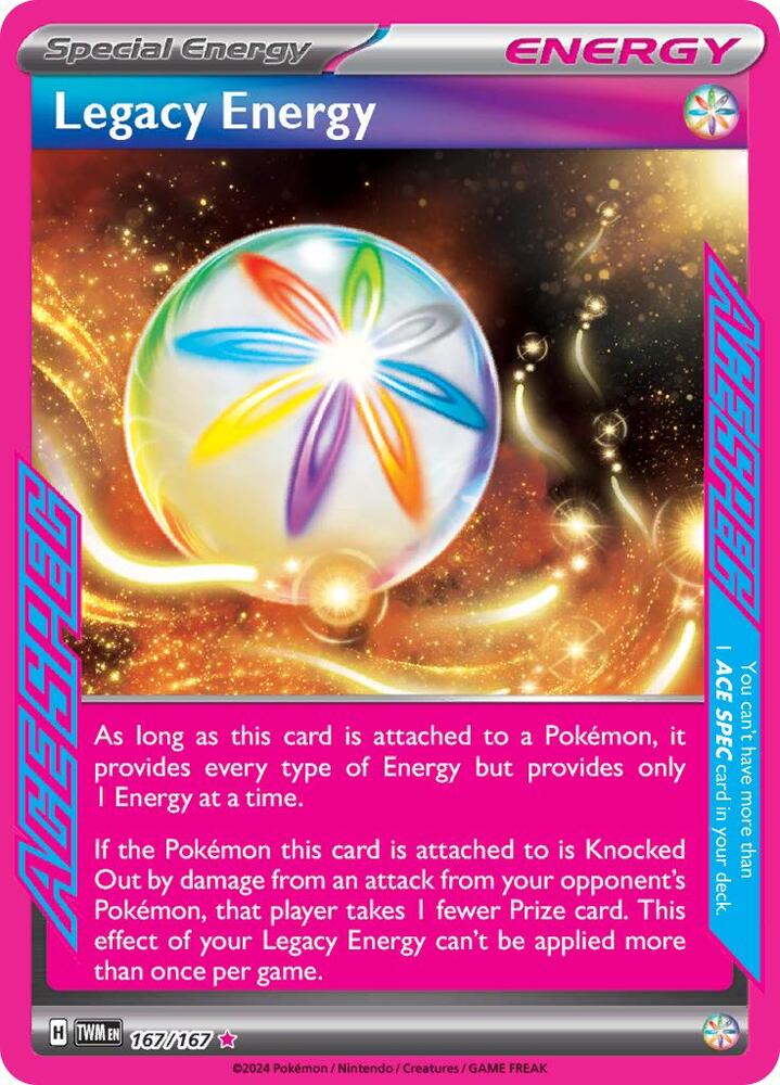 Legacy Energy 167/167 (SV06: Twilight Masquerade)  - Holofoil | Good Games Cannington