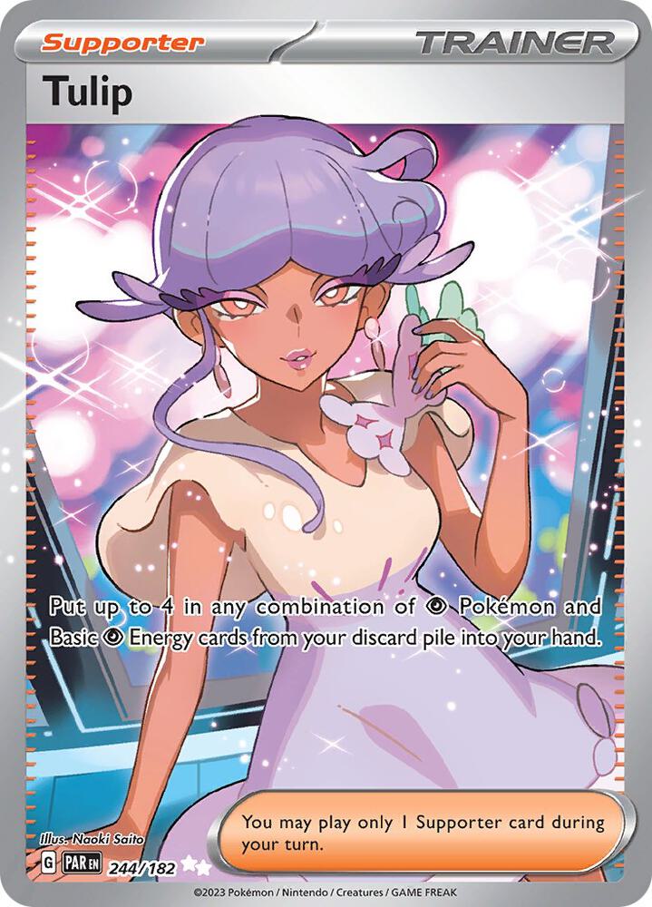 Tulip 244/182 (SV04: Paradox Rift)  - Holofoil | Good Games Cannington