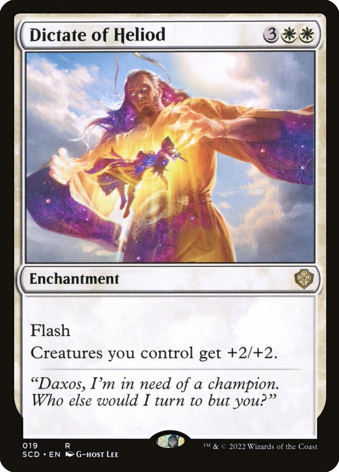 Dictate of Heliod 19 (Starter Commander Decks)  | Good Games Cannington