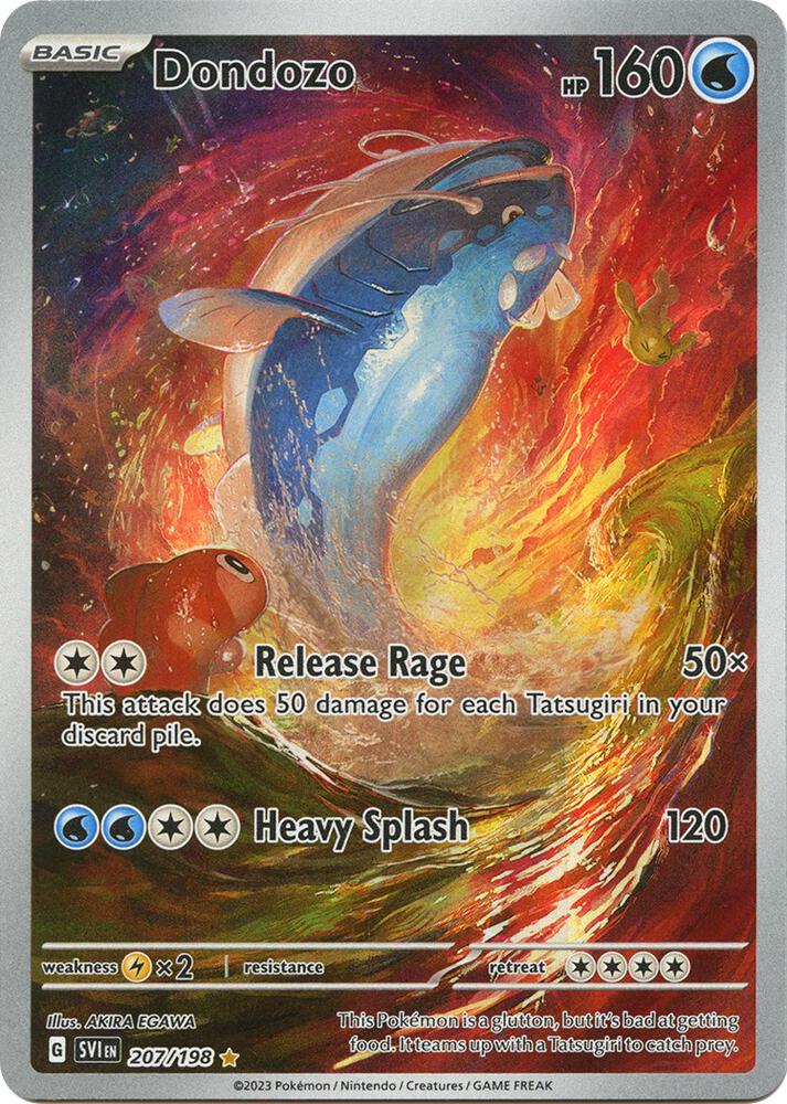 Dondozo 207/198 (SV01: Scarlet & Violet Base Set)  - Holofoil | Good Games Cannington