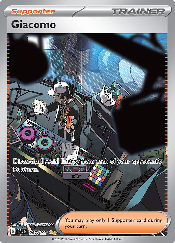 Giacomo 267 193 (SV02: Paldea Evolved)  - Holofoil | Good Games Cannington
