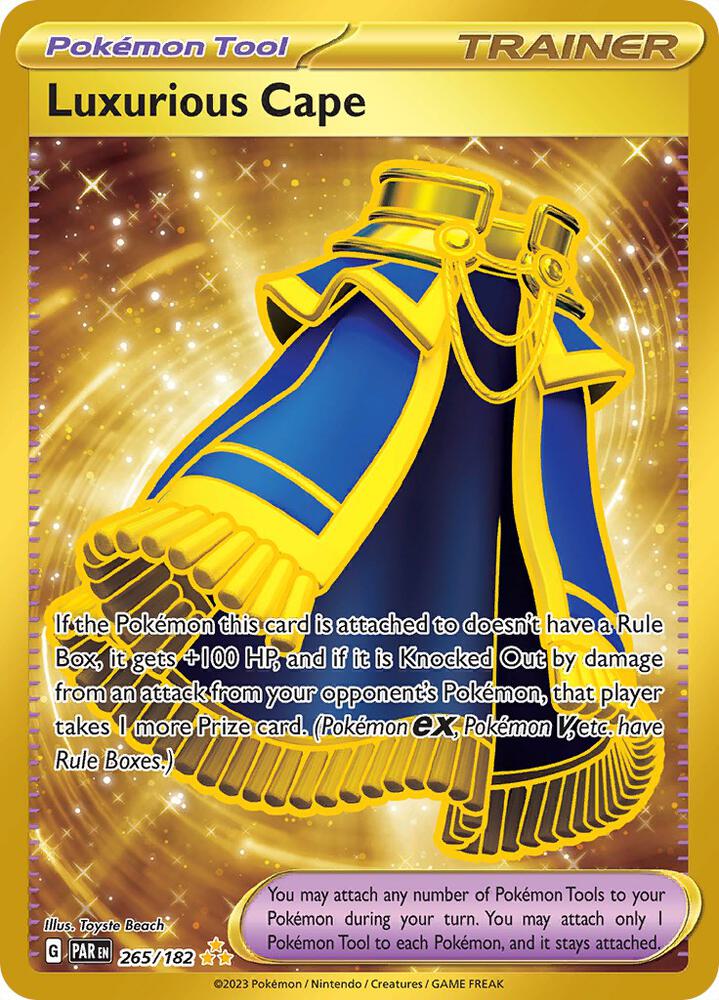 Luxurious Cape 265/182 (SV04: Paradox Rift)  - Holofoil | Good Games Cannington
