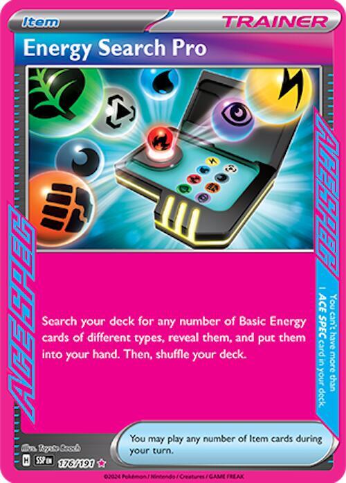 Energy Search Pro (SV08: Surging Sparks)  - Holofoil | Good Games Cannington