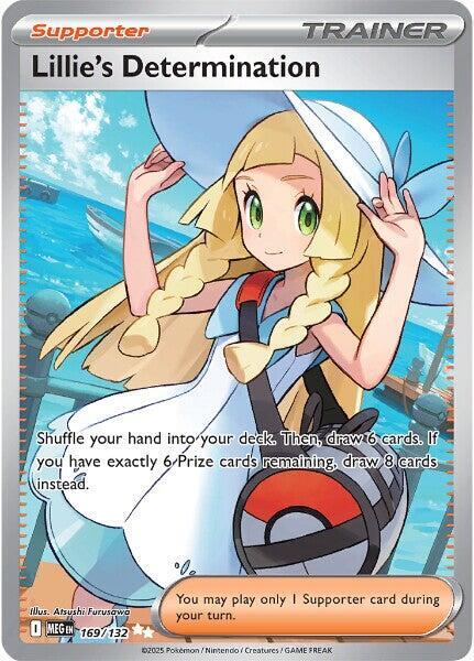 Lillie's Determination 169/132 (ME01: Mega Evolution)  - Holofoil | Good Games Cannington