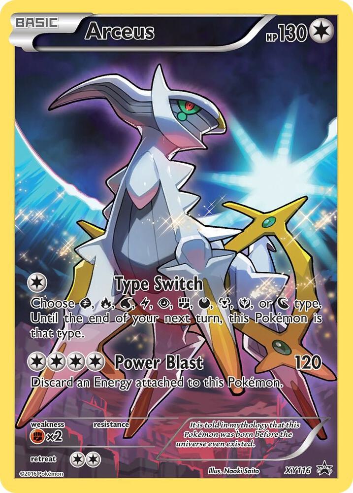Arceus XY116 (XY Promos)  - Holofoil | Good Games Cannington