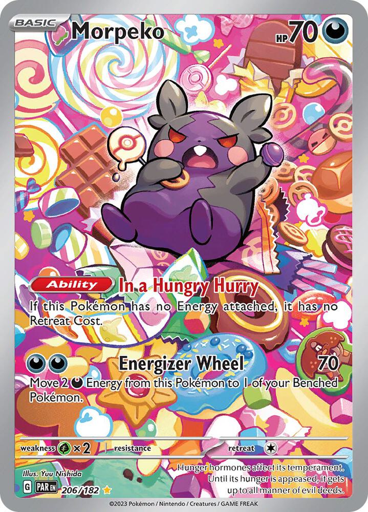 Morpeko 206/182 (SV04: Paradox Rift)  - Holofoil | Good Games Cannington