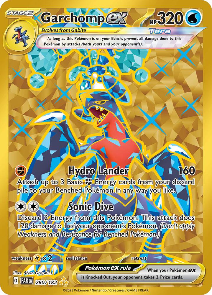 Garchomp ex 260/182 (SV04: Paradox Rift)  - Holofoil | Good Games Cannington
