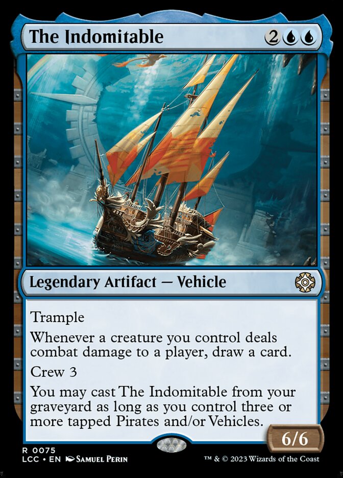 The Indomitable 75 (Commander: The Lost Caverns of Ixalan)  | Good Games Cannington