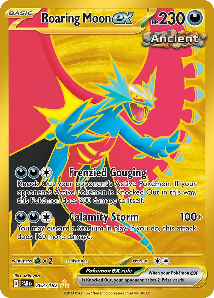 Roaring Moon ex 262/182 (SV04: Paradox Rift)  - Holofoil | Good Games Cannington