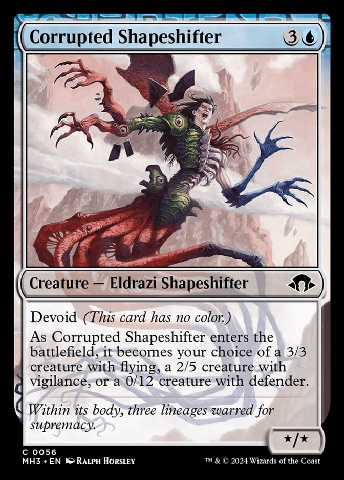 Corrupted Shapeshifter 56 (Modern Horizons 3)  - Foil | Good Games Cannington