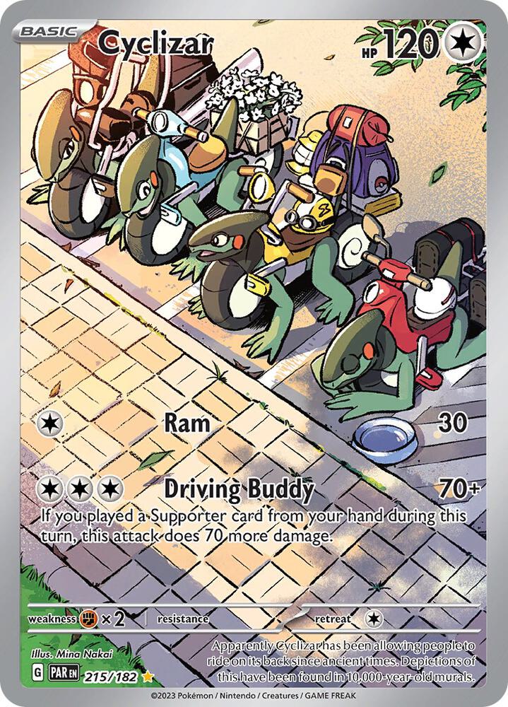 Cyclizar 215/182 (SV04: Paradox Rift)  - Holofoil | Good Games Cannington