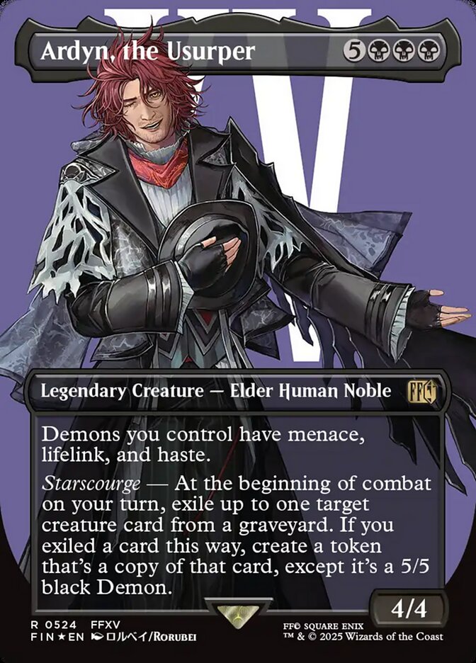 Ardyn, the Usurper 524/309 (FINAL FANTASY)  - Borderless Surge Foil | Good Games Cannington