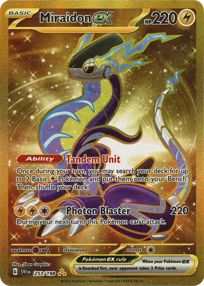 Miraidon ex 253/198 (SV01: Scarlet & Violet Base Set)  - Holofoil | Good Games Cannington