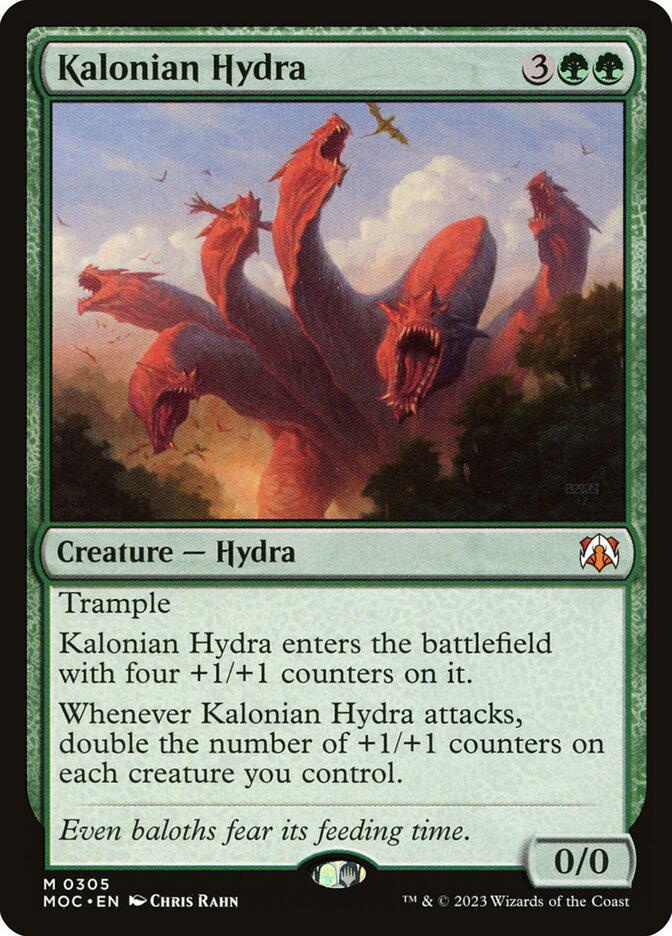 Kalonian Hydra 305 (Commander: March of the Machine)  | Good Games Cannington