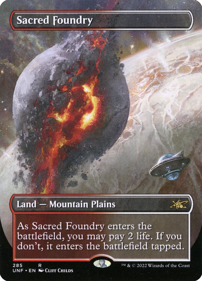 Sacred Foundry 285 (Unfinity)  | Good Games Cannington