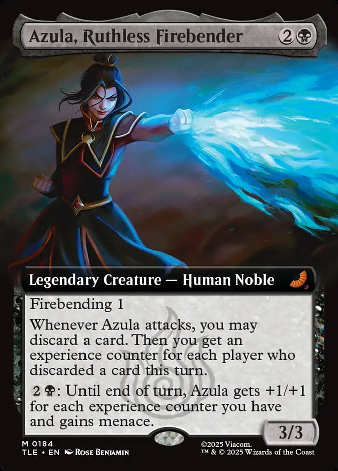 Azula, Ruthless Firebender 184/317 (Avatar: The Last Airbender: Eternal-Legal)  - Extended Art  | Good Games Cannington
