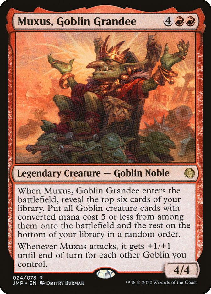 Muxus, Goblin Grandee 24 (Jumpstart)  | Good Games Cannington