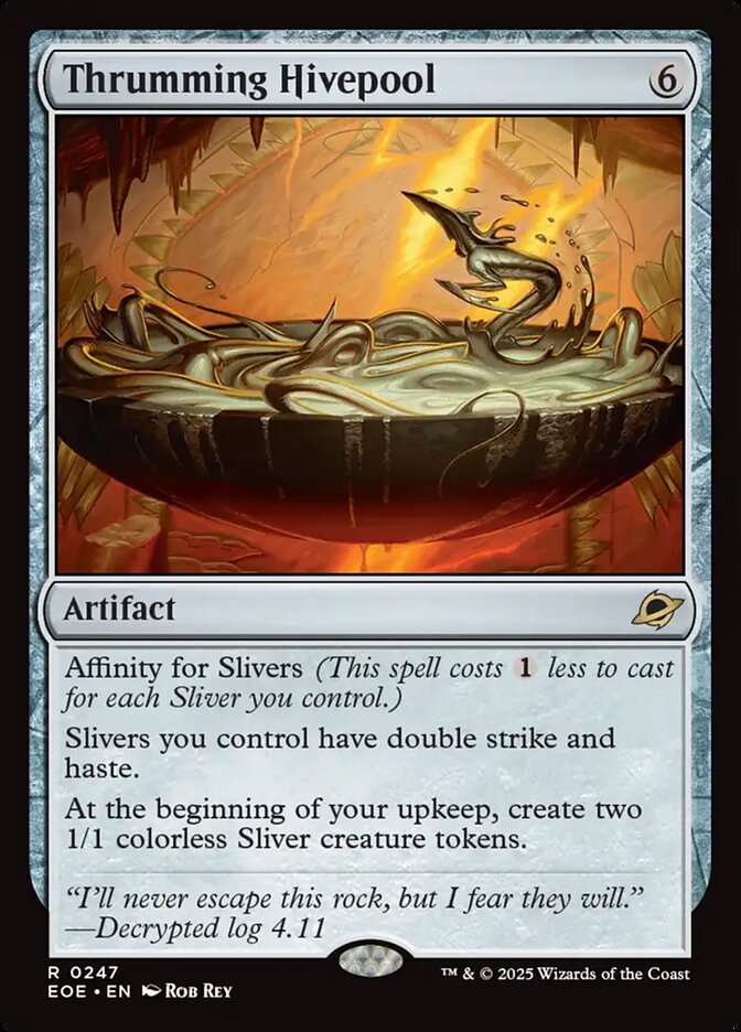 Thrumming Hivepool 247 (Edge of Eternities)  - Foil | Good Games Cannington