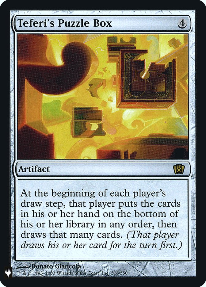 Teferi's Puzzle Box 316 (The List Reprints)  - Foil | Good Games Cannington