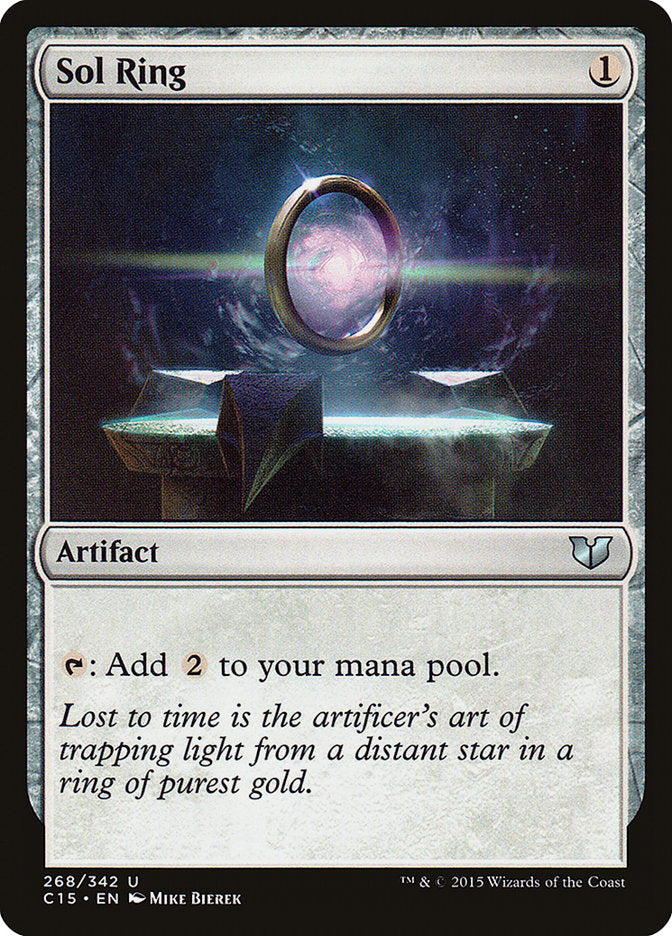 Sol Ring 268/342 (Commander 2015)  | Good Games Cannington