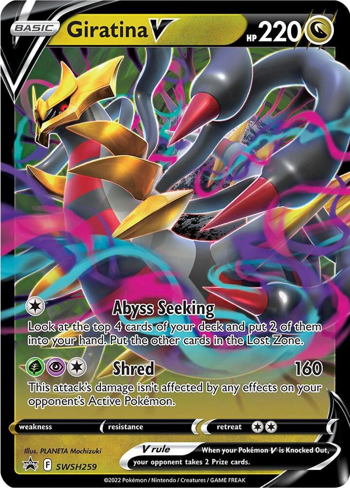 Giratina V SWSH259 (SWSH: Sword & Shield Promo Cards)  - Holofoil | Good Games Cannington