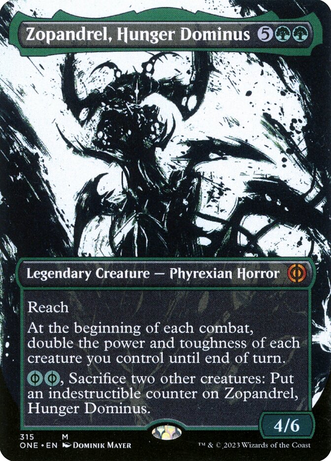 Zopandrel, Hunger Dominus 315 (Phyrexia: All Will Be One)  - Foil | Good Games Cannington