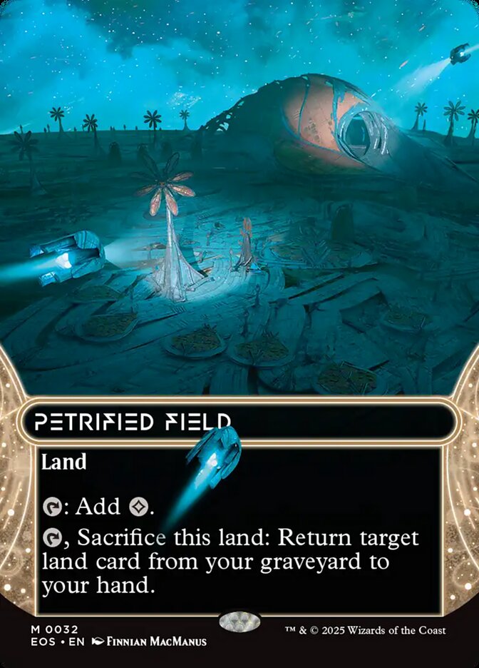 Petrified Field 32 (Edge of Eternities: Stellar Sights)  - Foil | Good Games Cannington