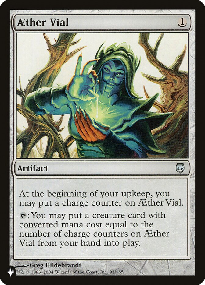 Aether Vial DST-91/5075 (The List Reprints)  | Good Games Cannington