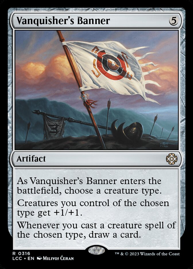 Vanquishers Banner 316 (Commander: The Lost Caverns of Ixalan)  | Good Games Cannington