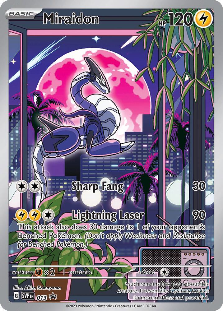 Miraidon 013 (SV: Scarlet & Violet Promo Cards)  - Holofoil | Good Games Cannington