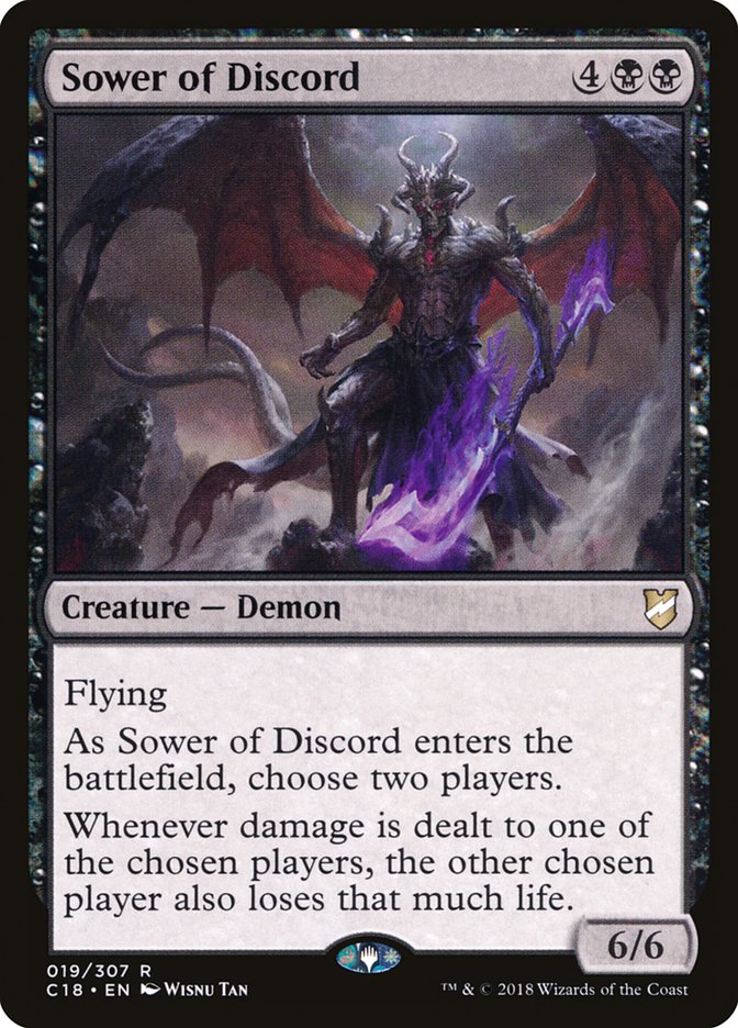 Sower of Discord 19/307 (Commander 2018)  | Good Games Cannington
