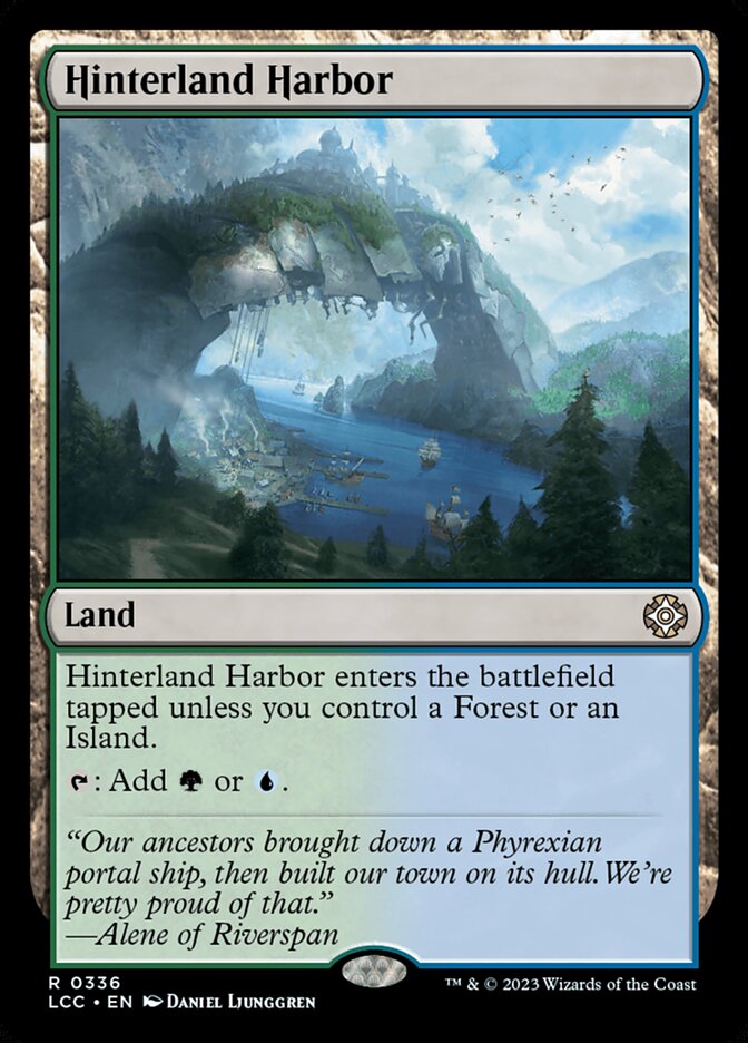 Hinterland Harbor 336 (Commander: The Lost Caverns of Ixalan)  | Good Games Cannington