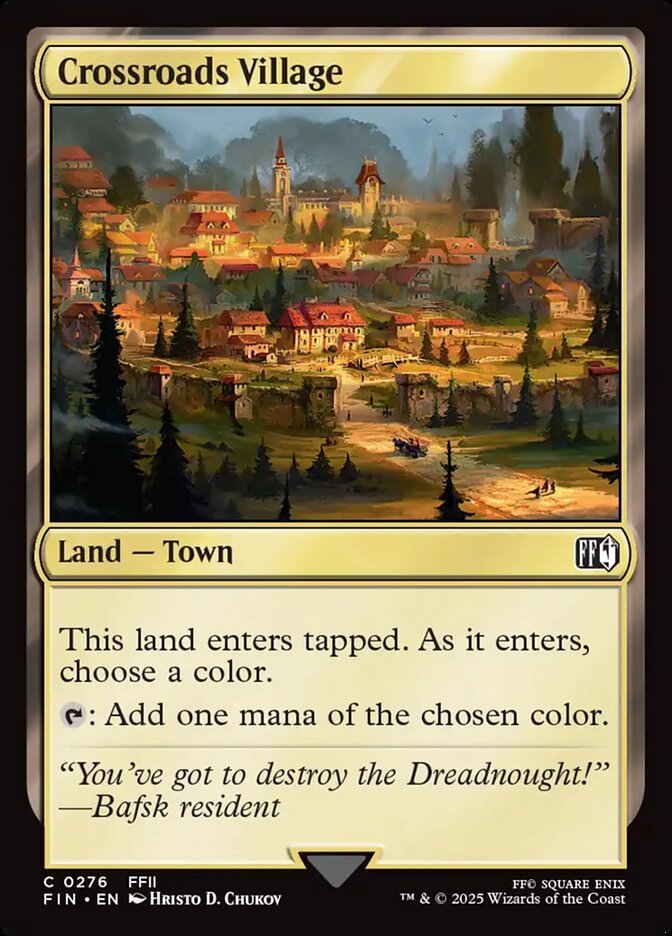 Crossroads Village 276 (FINAL FANTASY)  | Good Games Cannington