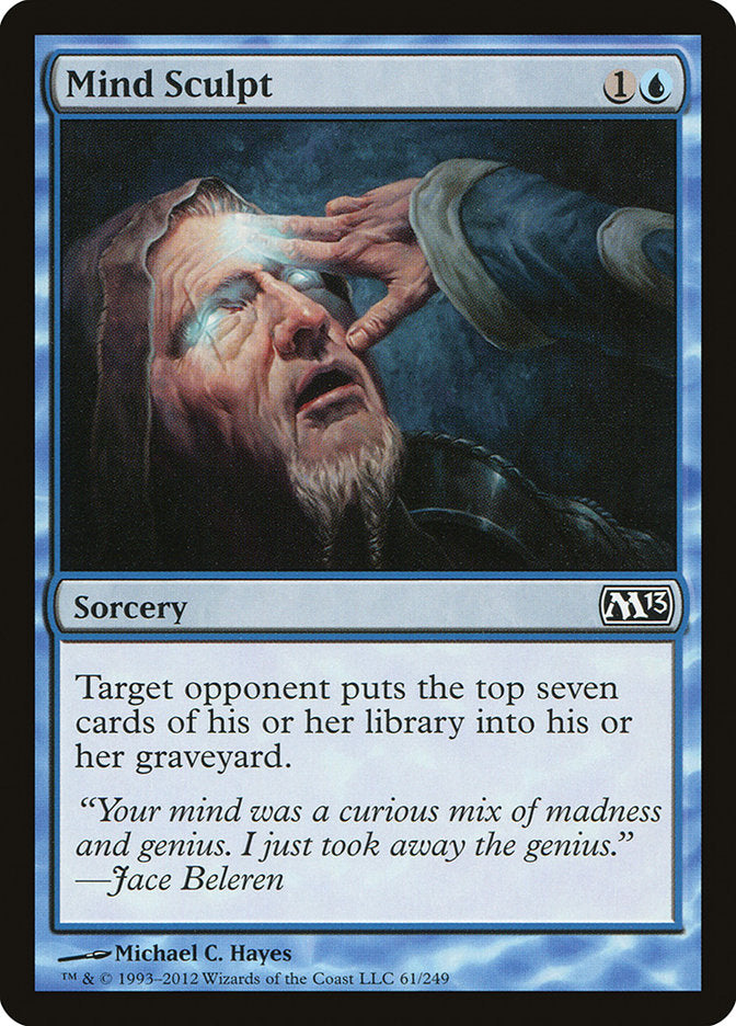 Mind Sculpt 61/249 (Magic 2013 (M13))  | Good Games Cannington