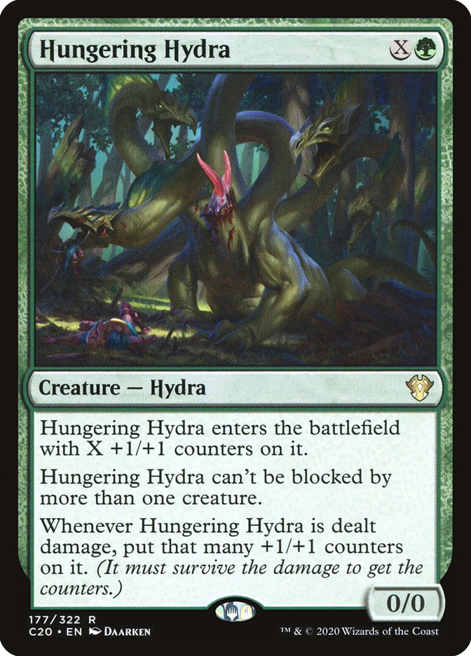 Hungering Hydra 177 (Commander 2020)  | Good Games Cannington