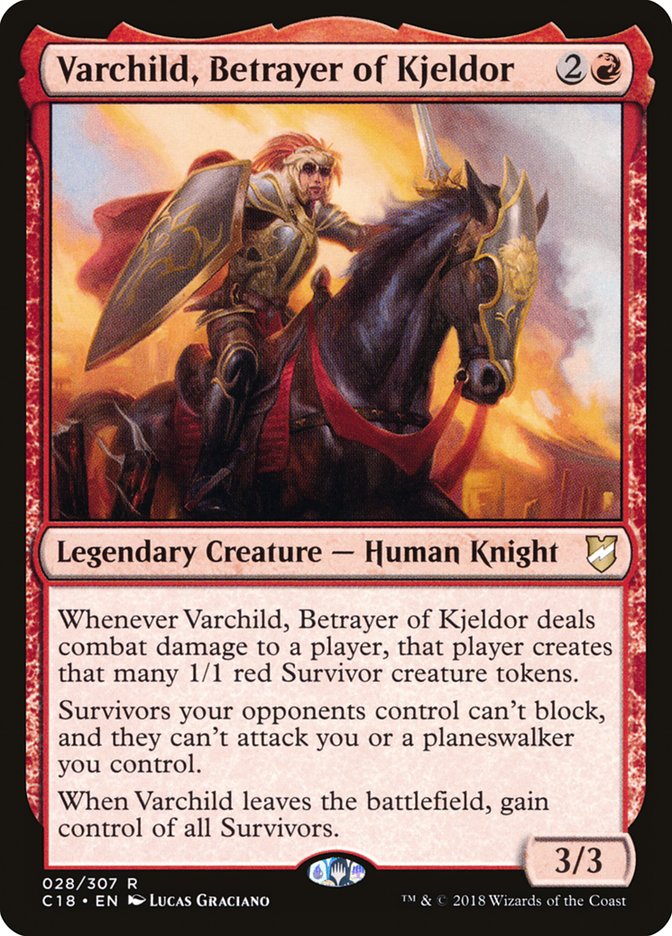 Varchild, Betrayer of Kjeldor 28 (Commander 2018)  | Good Games Cannington