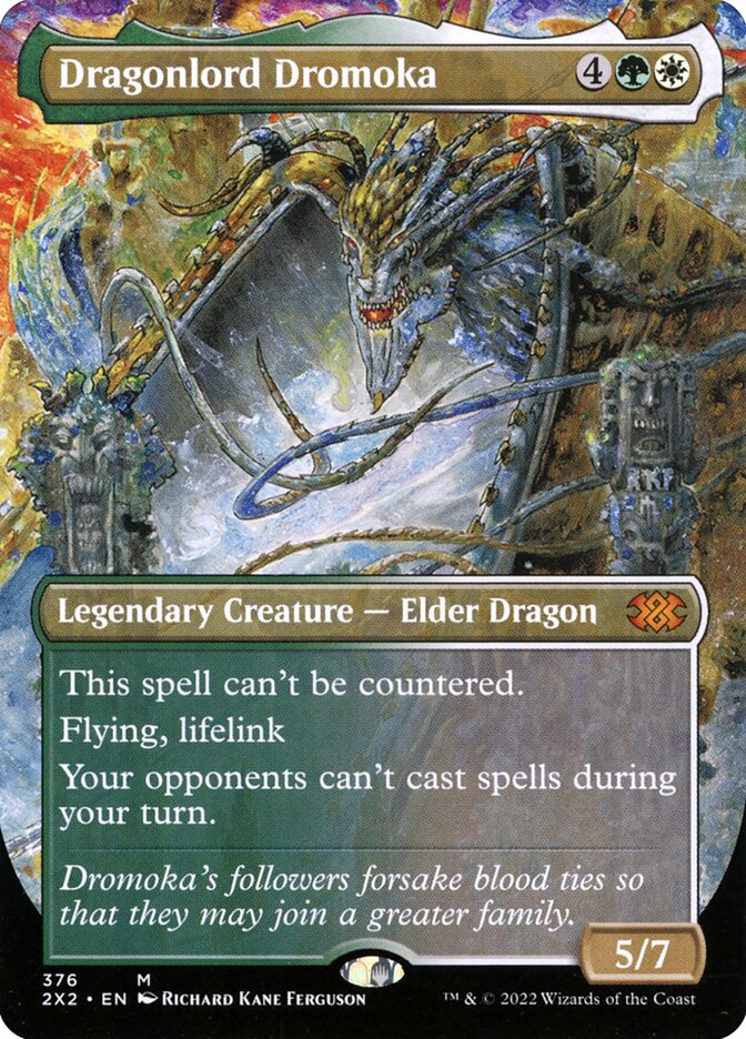 Dragonlord Dromoka 376 (Double Masters 2022)  - Foil | Good Games Cannington