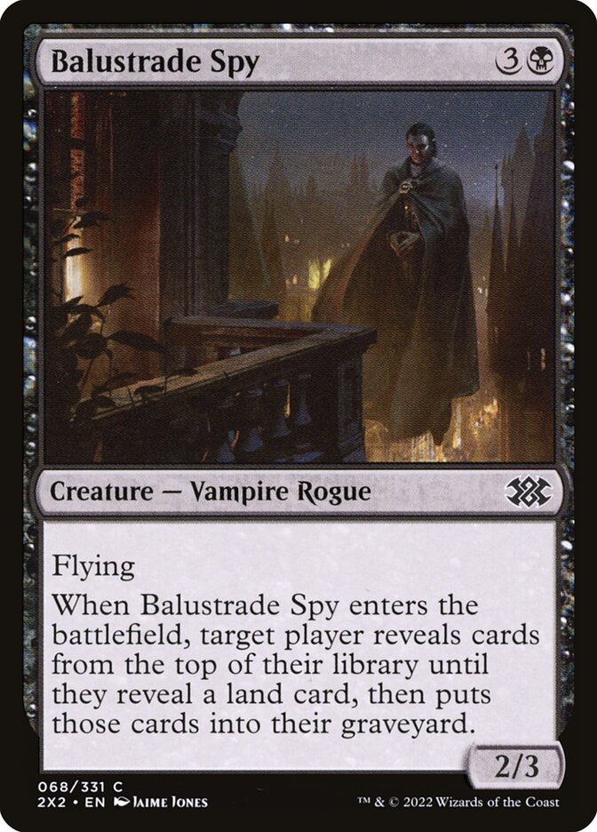 Balustrade Spy 68 (Double Masters 2022)  - Foil | Good Games Cannington